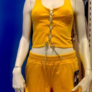 Bling Sleeveless Tank & Short